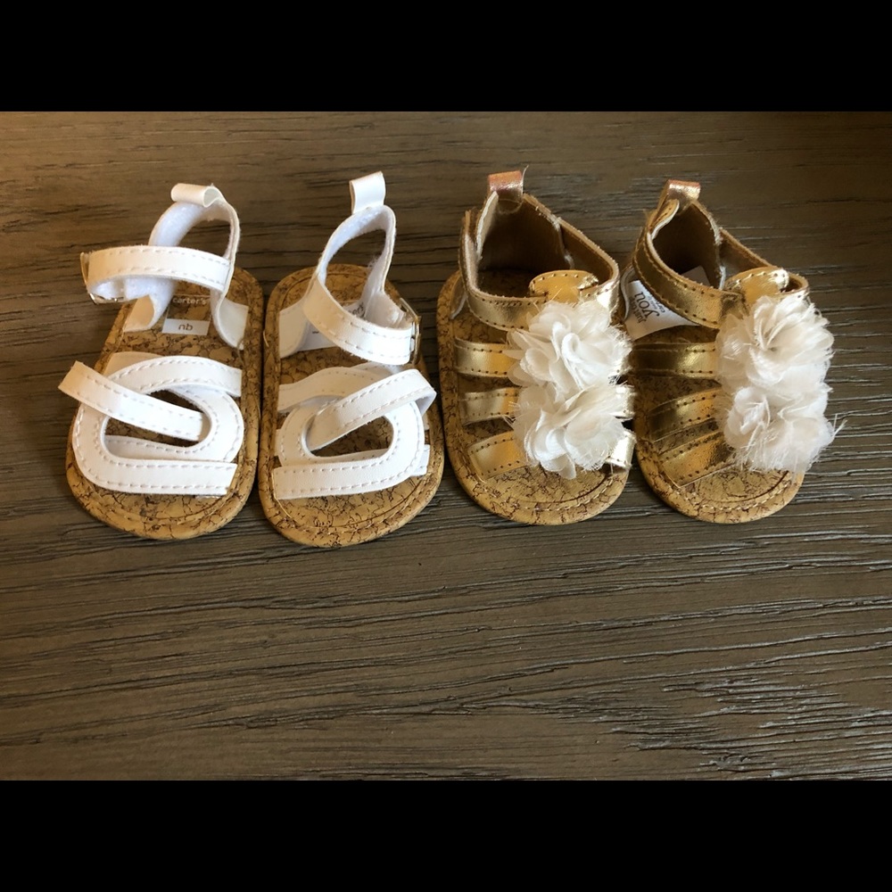 Newborn girl sandals